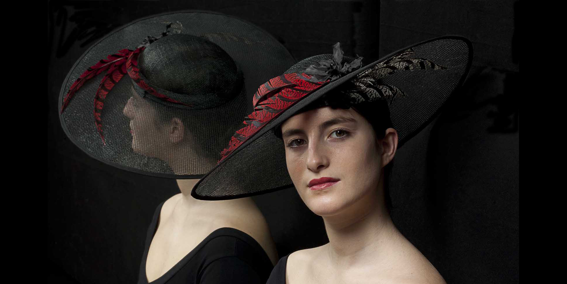 Photographie du chapeau Valencia créé par Marika Chapka