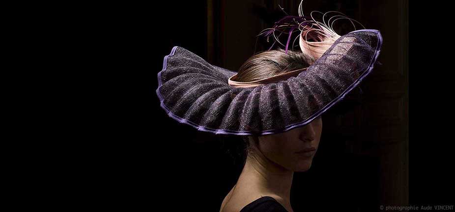 Photographie du chapeau Palerme créé par Marika Chapka