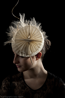 Photographie du chapeau Triestre créé par Marika Chapka