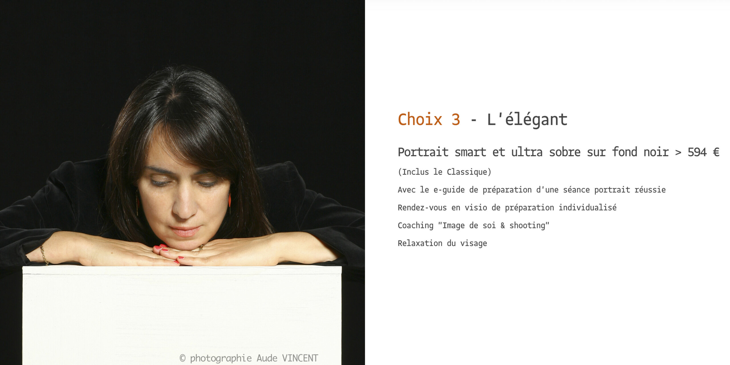 Les forfaits shooting Elegant 3