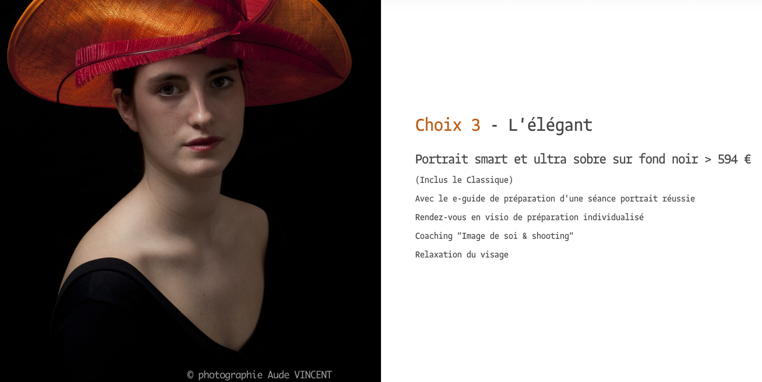 Les forfaits shooting Elegant 6