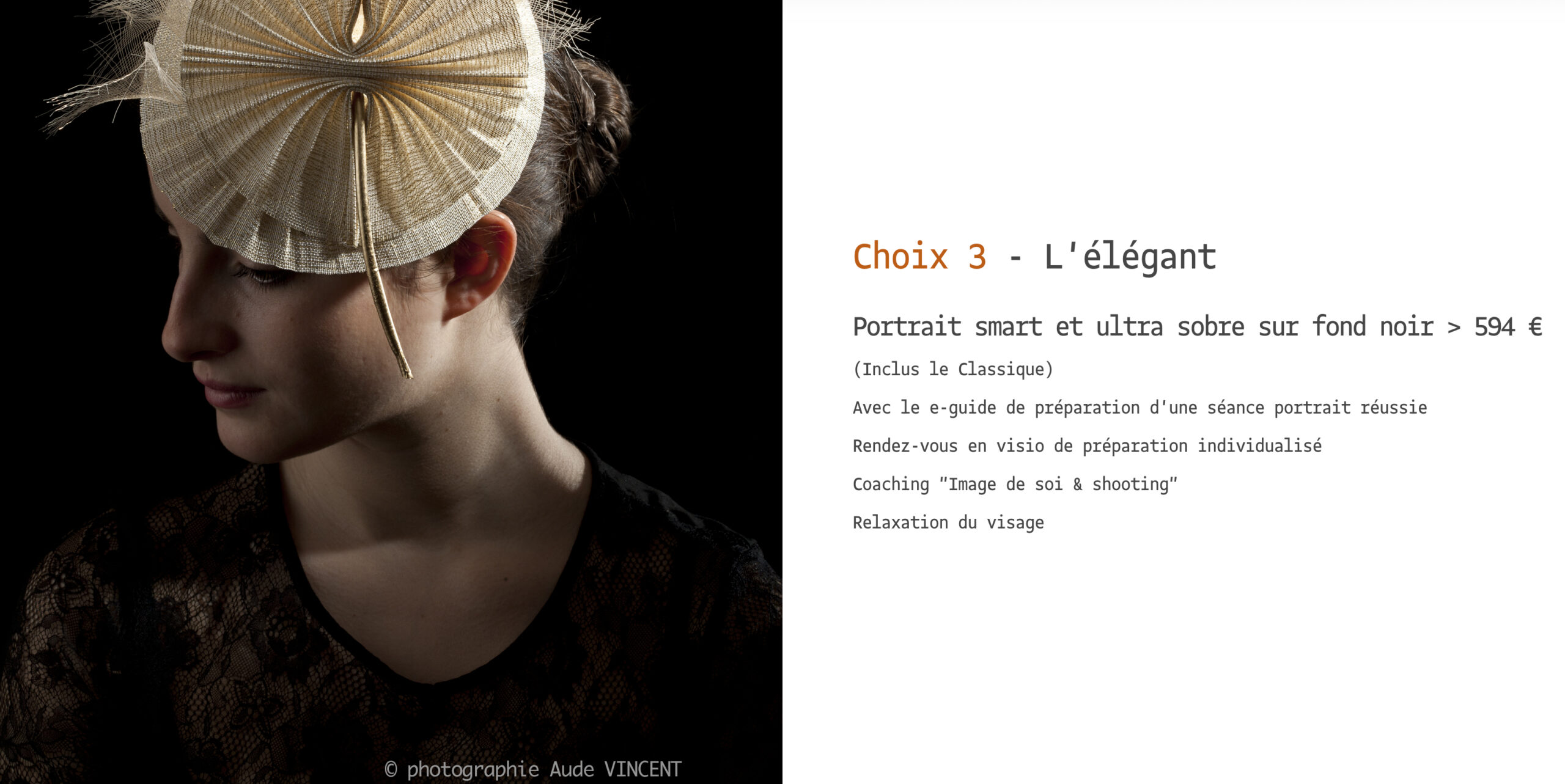 Les forfaits shooting Elegant 8