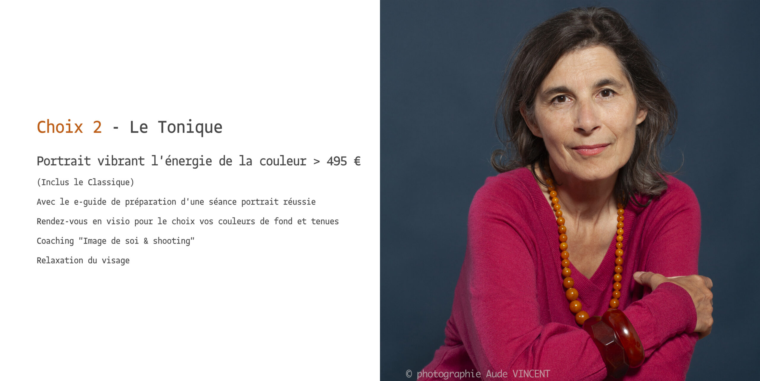 Les forfaits shooting Tonique 1