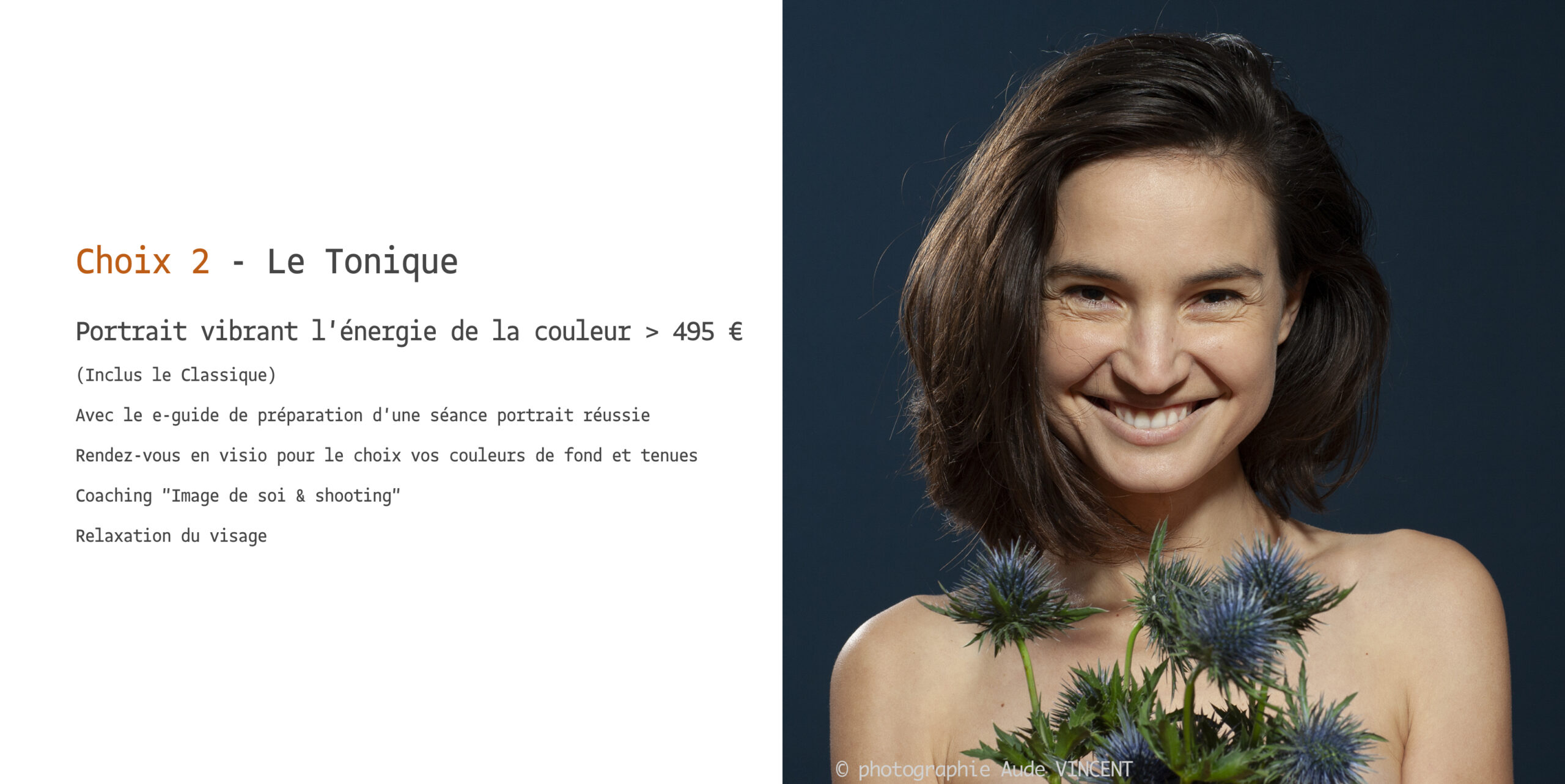 Les forfaits shooting Tonique 3