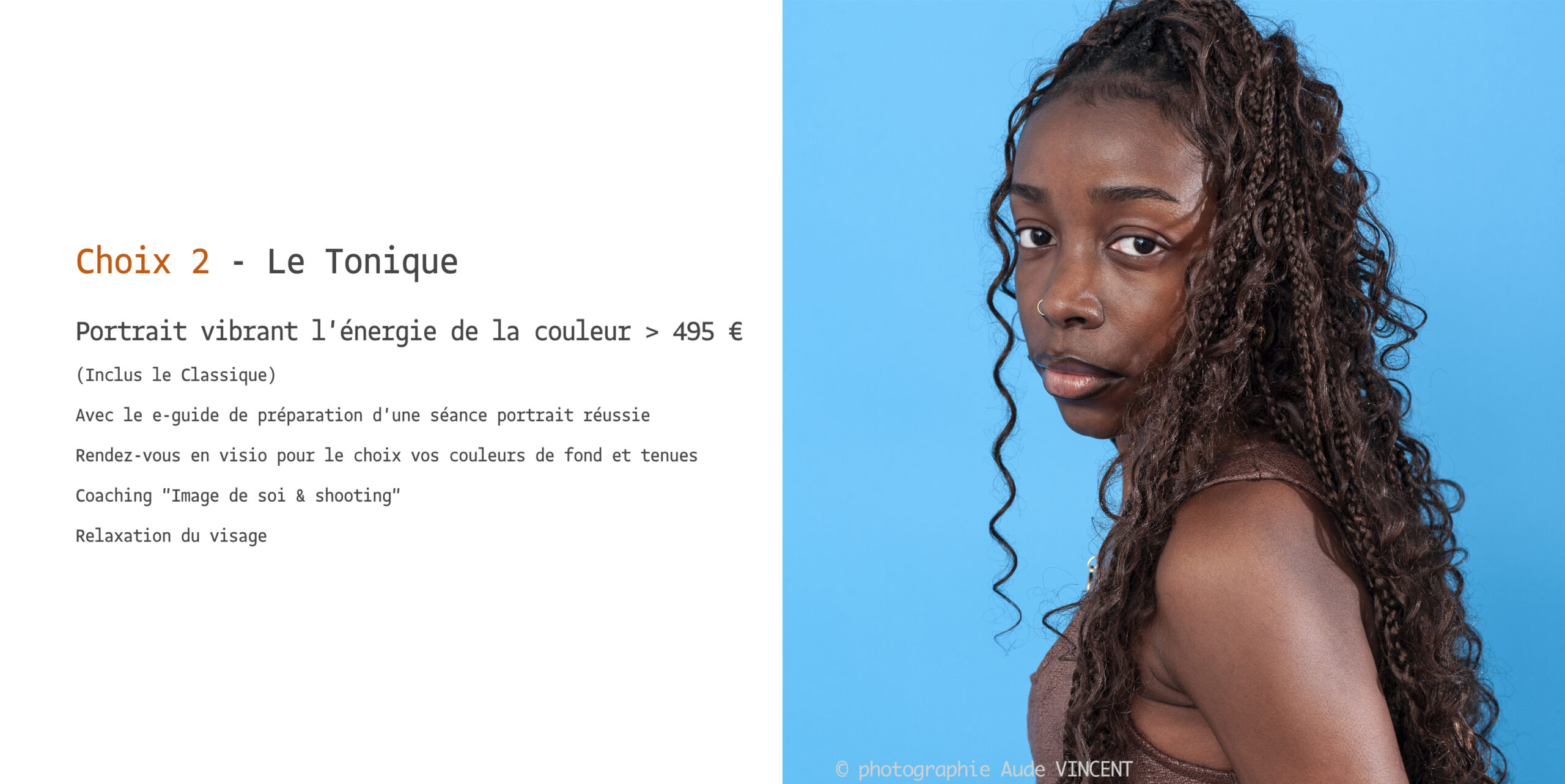 Les forfaits shooting Tonique 4
