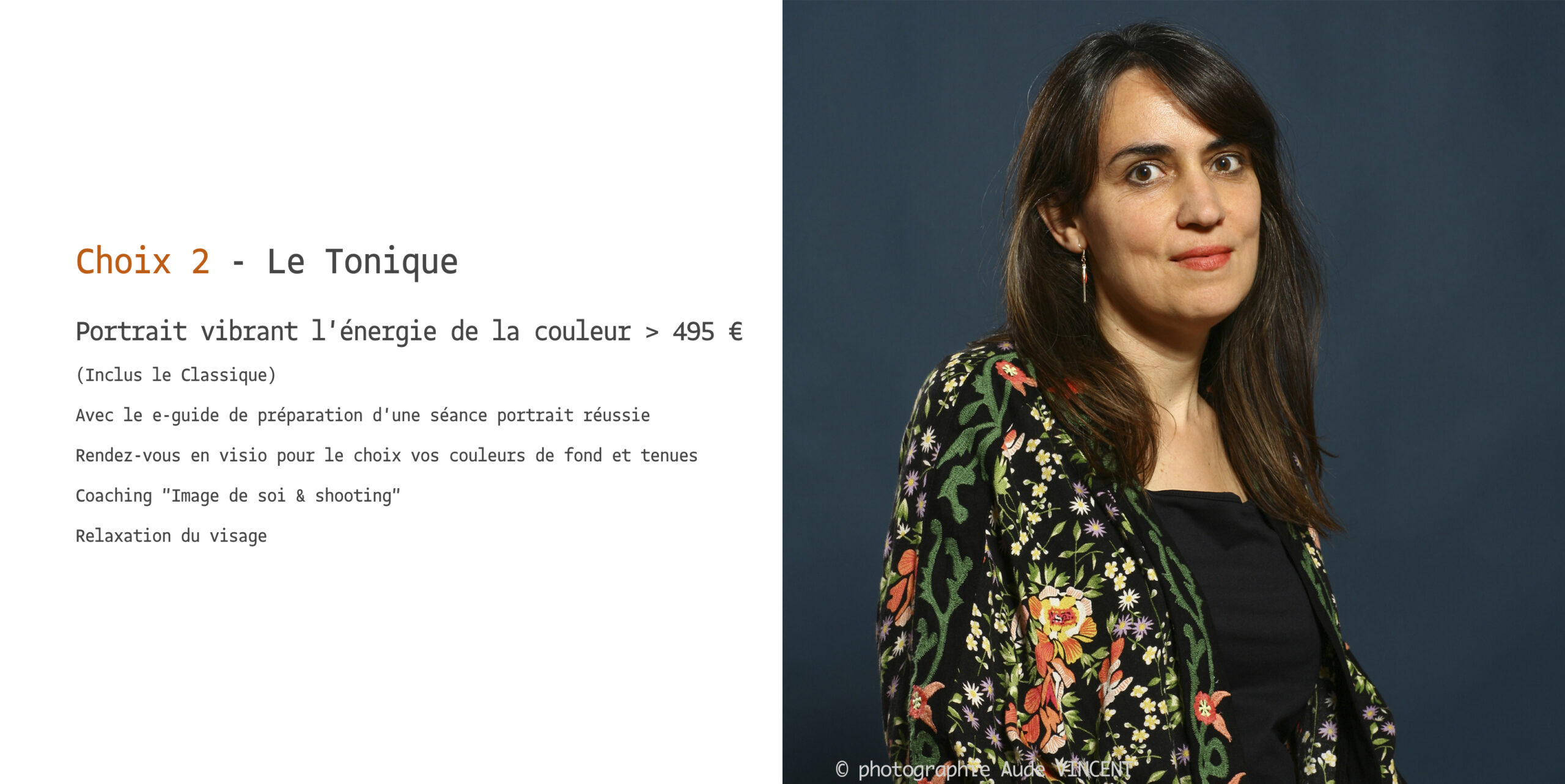Les forfaits shooting Tonique 5
